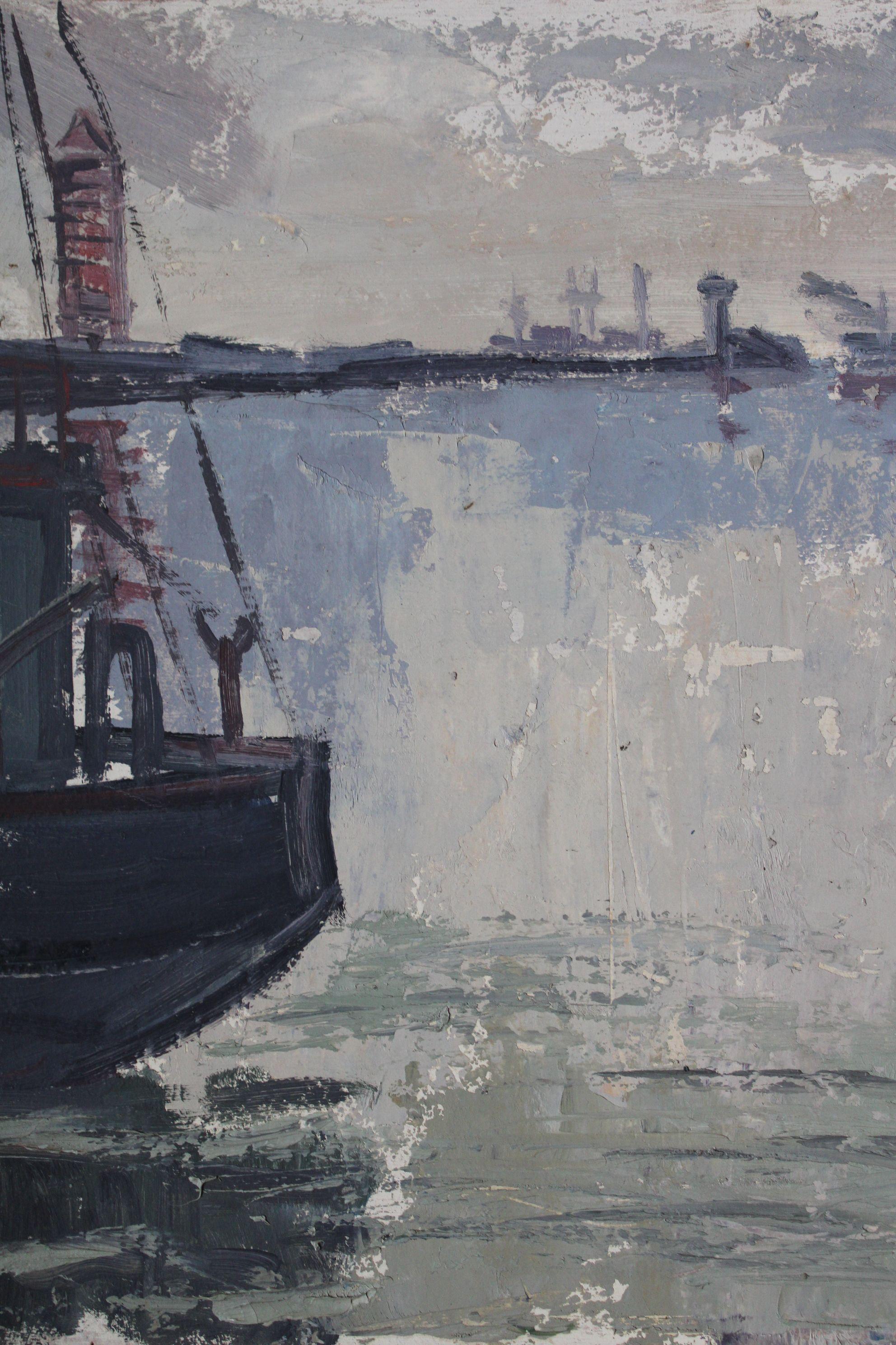 Hafen (Impressionismus), Painting, von  Laimonis Bubieris