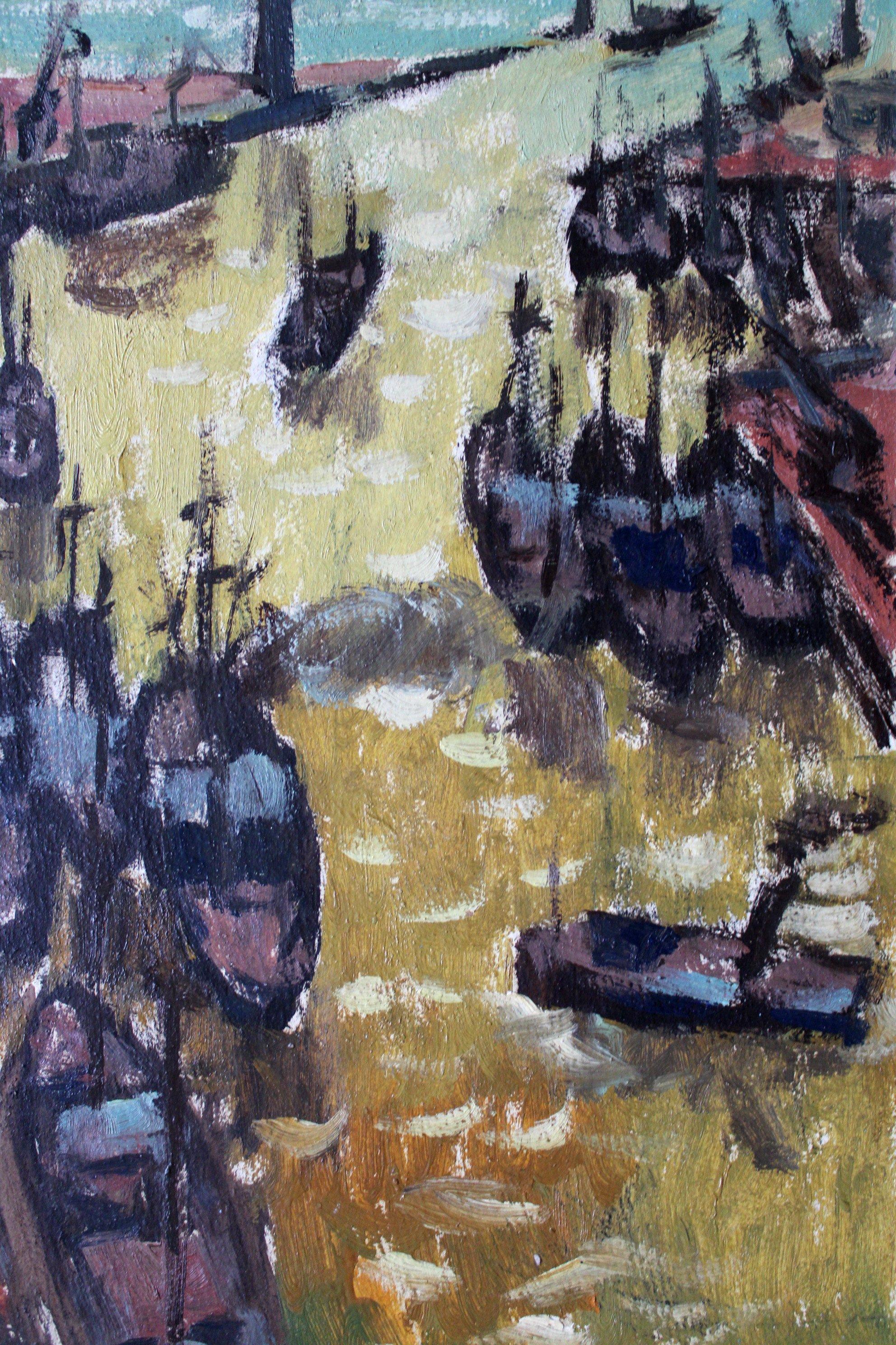 Port - Impressionist Painting by  Laimonis Bubieris