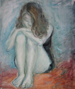 Sitting girl