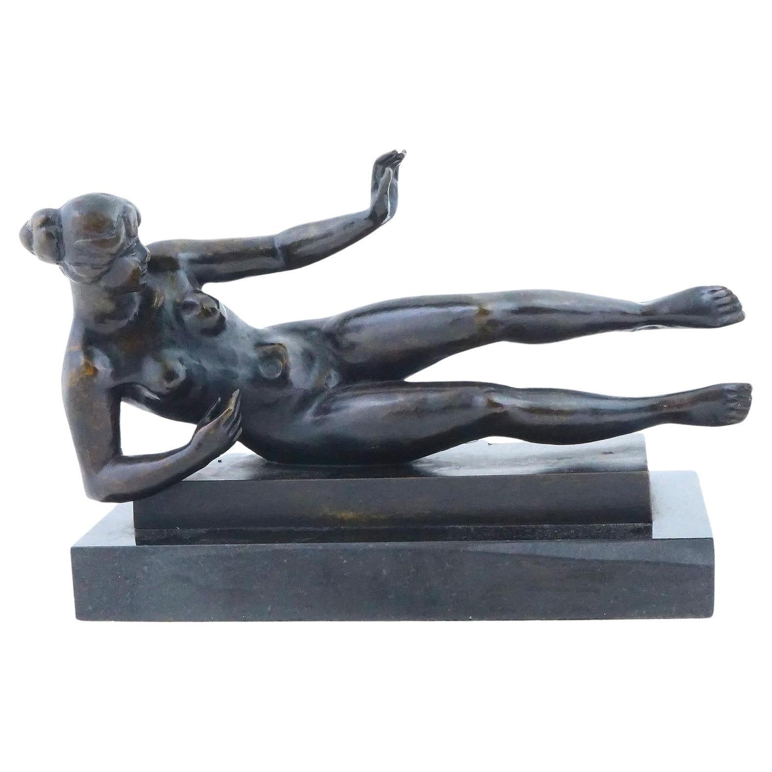 L'Air Bronze Sculpture After Aristide Maillol (1861-1944) For Sale