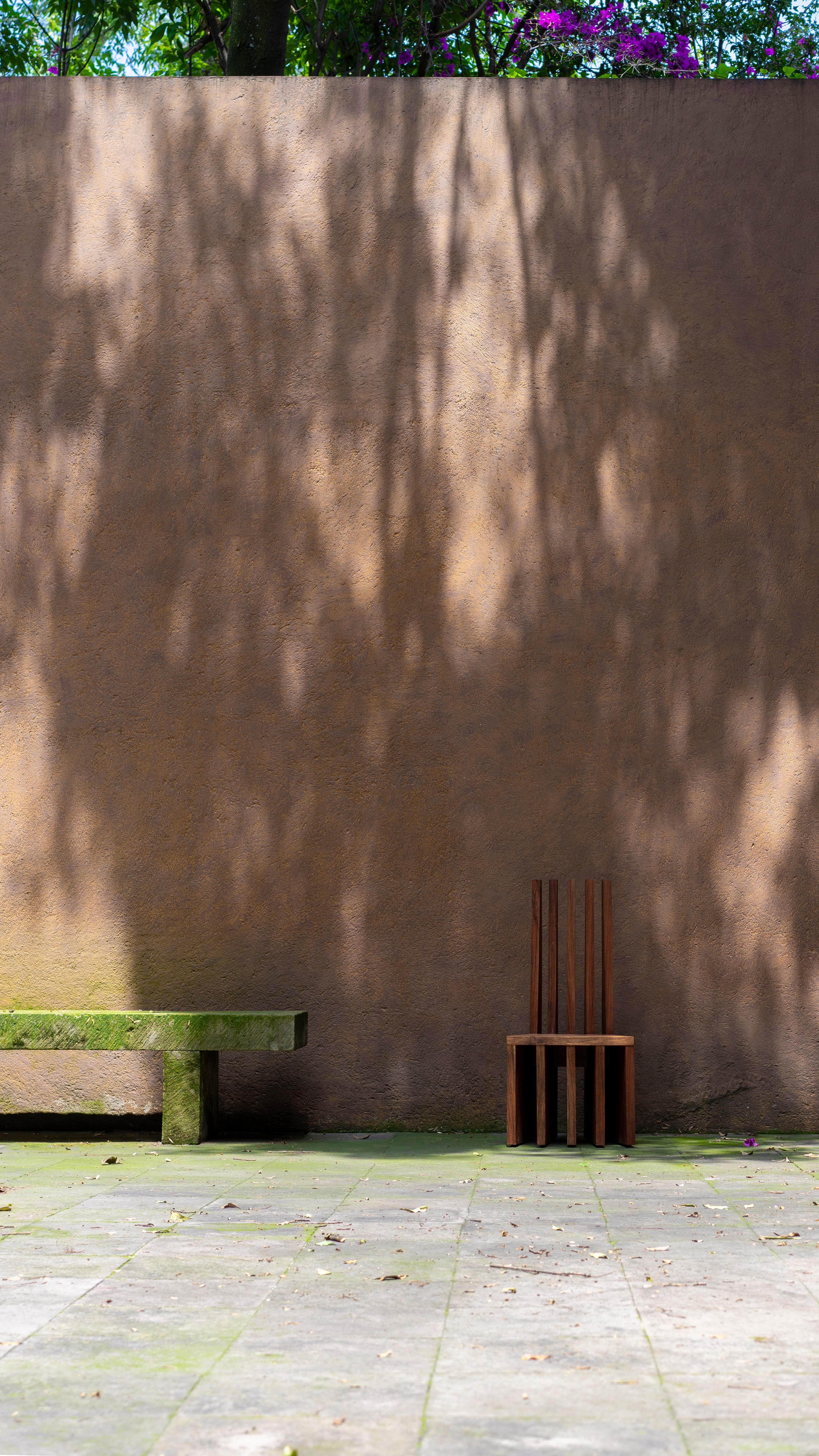 Contemporary Laja Chair · Indoors Teak by Perso · Currently in stock For Sale