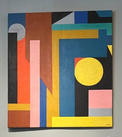 Painting after Lajos Kassak