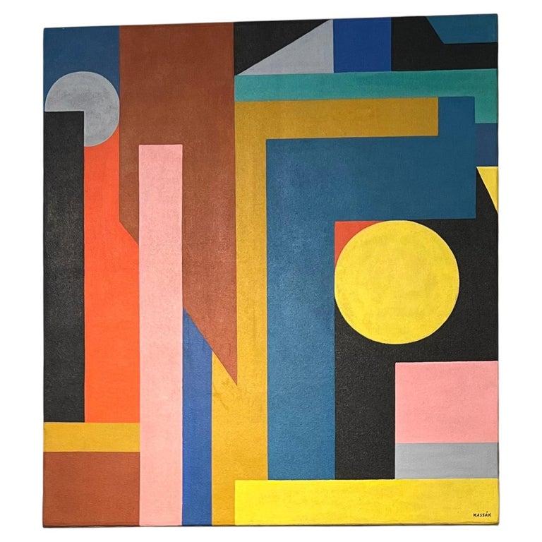 Painting after Lajos Kassak