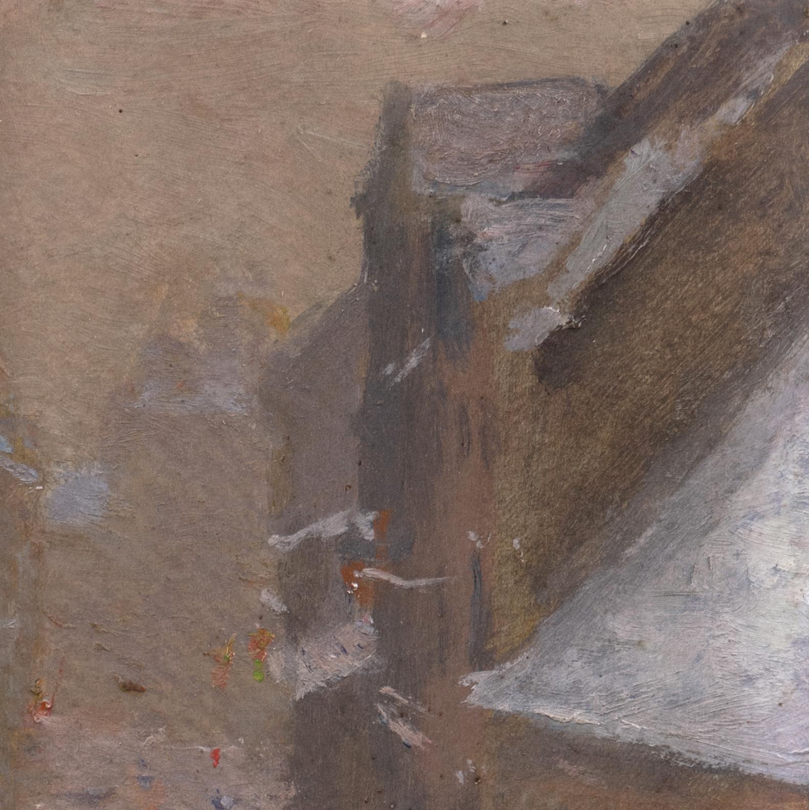 Budapest, Váci-Straße im Schnee