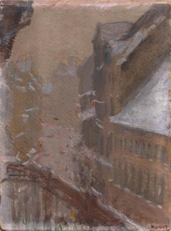 'Budapest, Váci Street in the Snow', France, Salon d' Automne, Legion of Honour