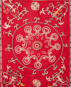Lakai Suzani from Uzbekistan, Central Asia, Early 20th Century