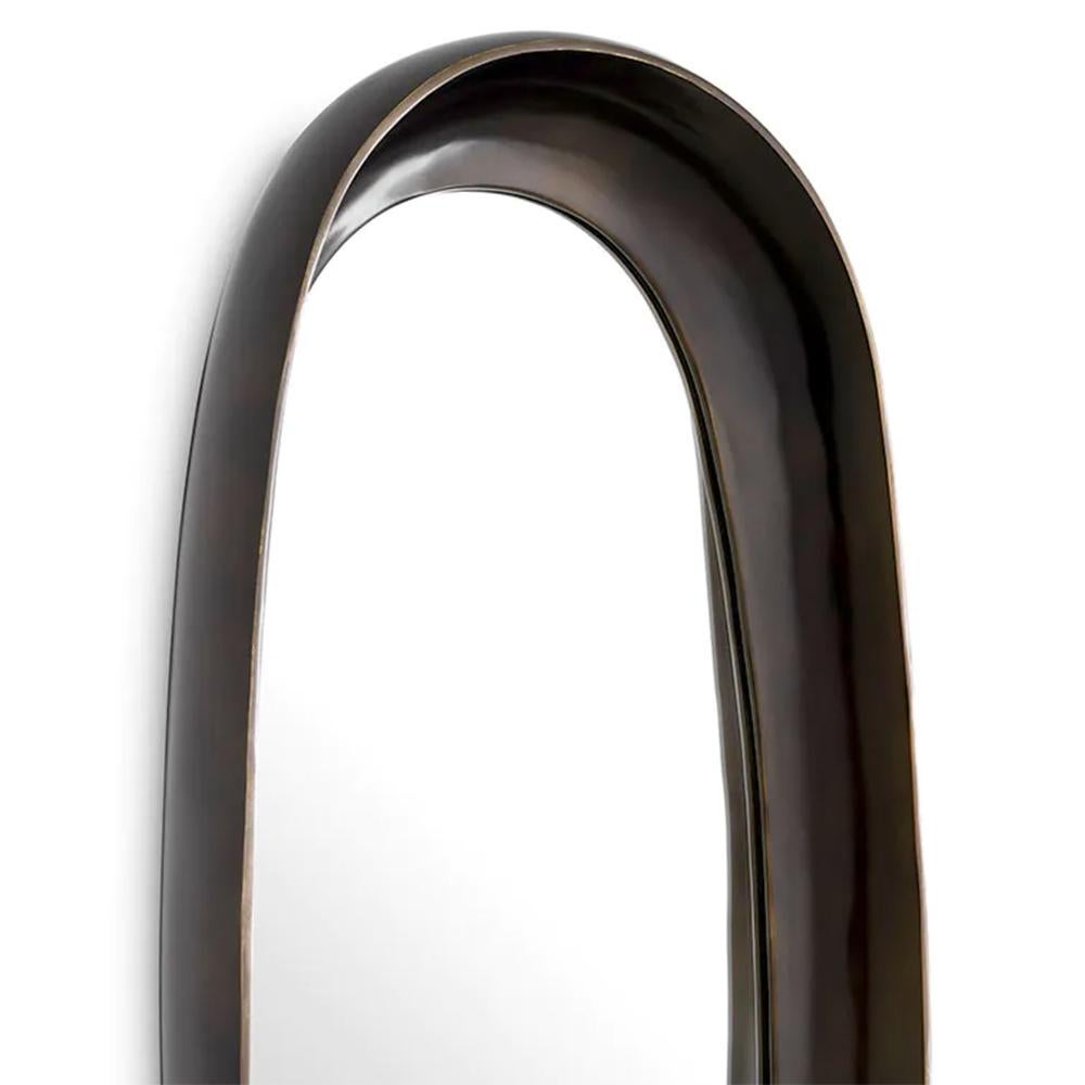 Espejo grande Lago Bronce Bronceado en venta