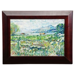 Lake Chiemsee – Oil Painting by Alexander Michael, 1990
