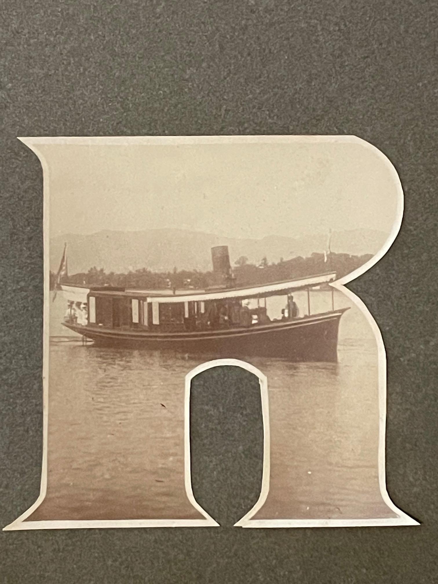Lake George-Vintage-Fotografie, um 1910 im Angebot 4