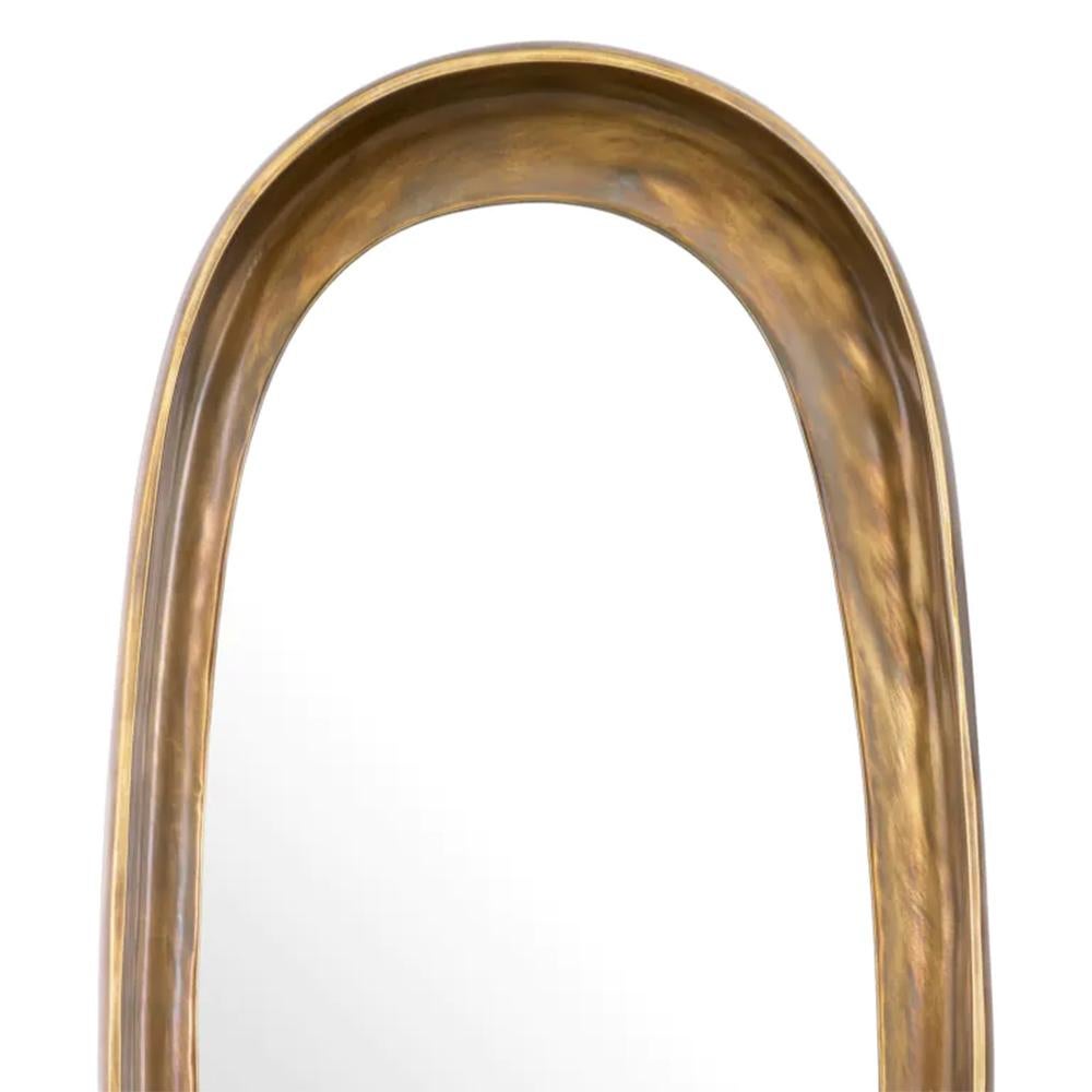 Hand-Crafted Lake Large Mirror For Sale