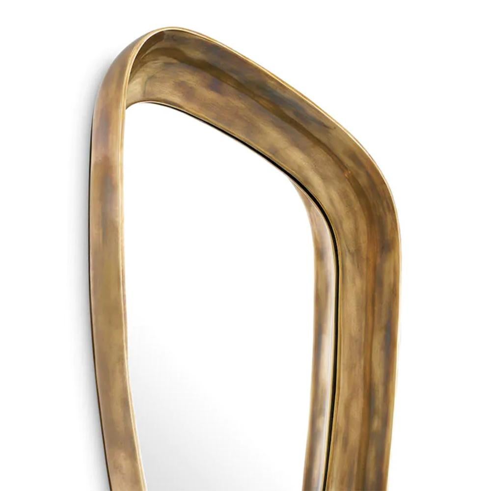 Hand-Crafted Lake Medium Mirror For Sale
