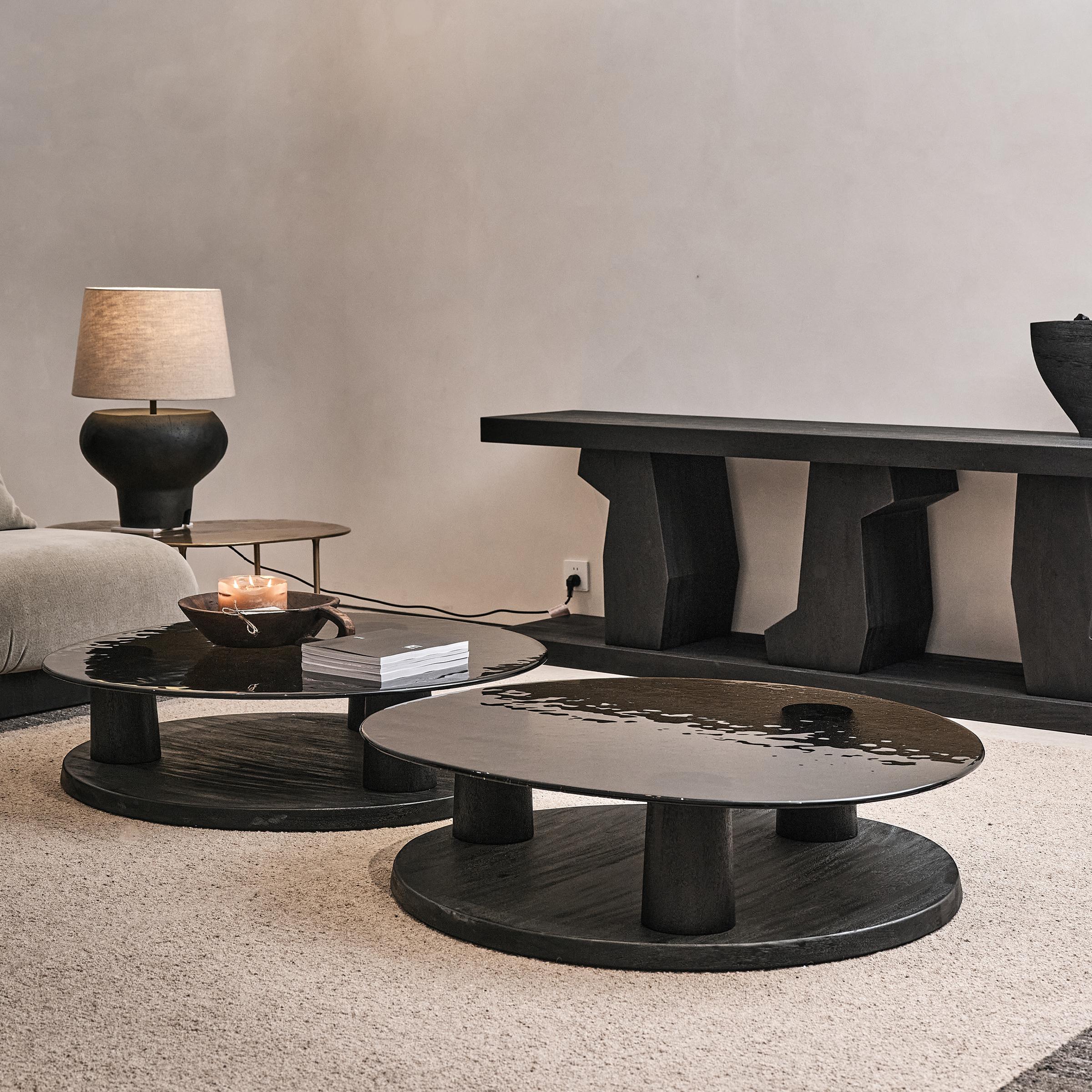 Lake Sofa Table by DAaZ
Dimensions: D 80 x W 110 x H 76 cm.
Materials: Albizzia wood, fabric.


DAaZ Furniture honors the spirit of adventure. We embrace the escape of the ordinary and revel in the magic that’s found in the unexpected. Our artistic