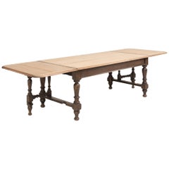 Antique Lakeland Country Pine Dining Table, England, circa 1890