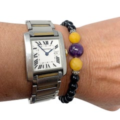Lakers Jade Amethyst Bracelet