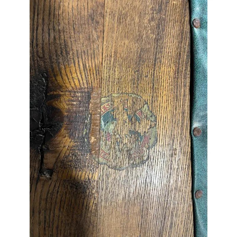 Lakeside Craft Shops Mission Oak Arts & Crafts Footstool, Circa 1900 For Sale 3