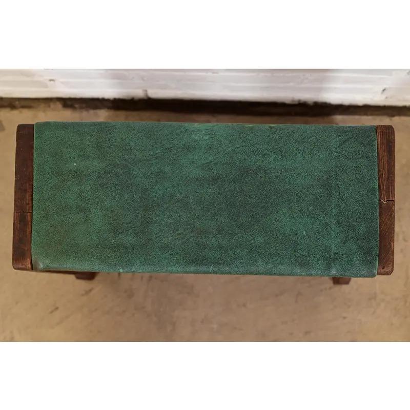 20th Century Lakeside Craft Shops Mission Oak Arts & Crafts Footstool, Circa 1900 For Sale