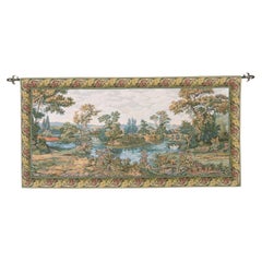 Lakeside Landscape Loom Woven Tapestry - 2'10" x 5'7"