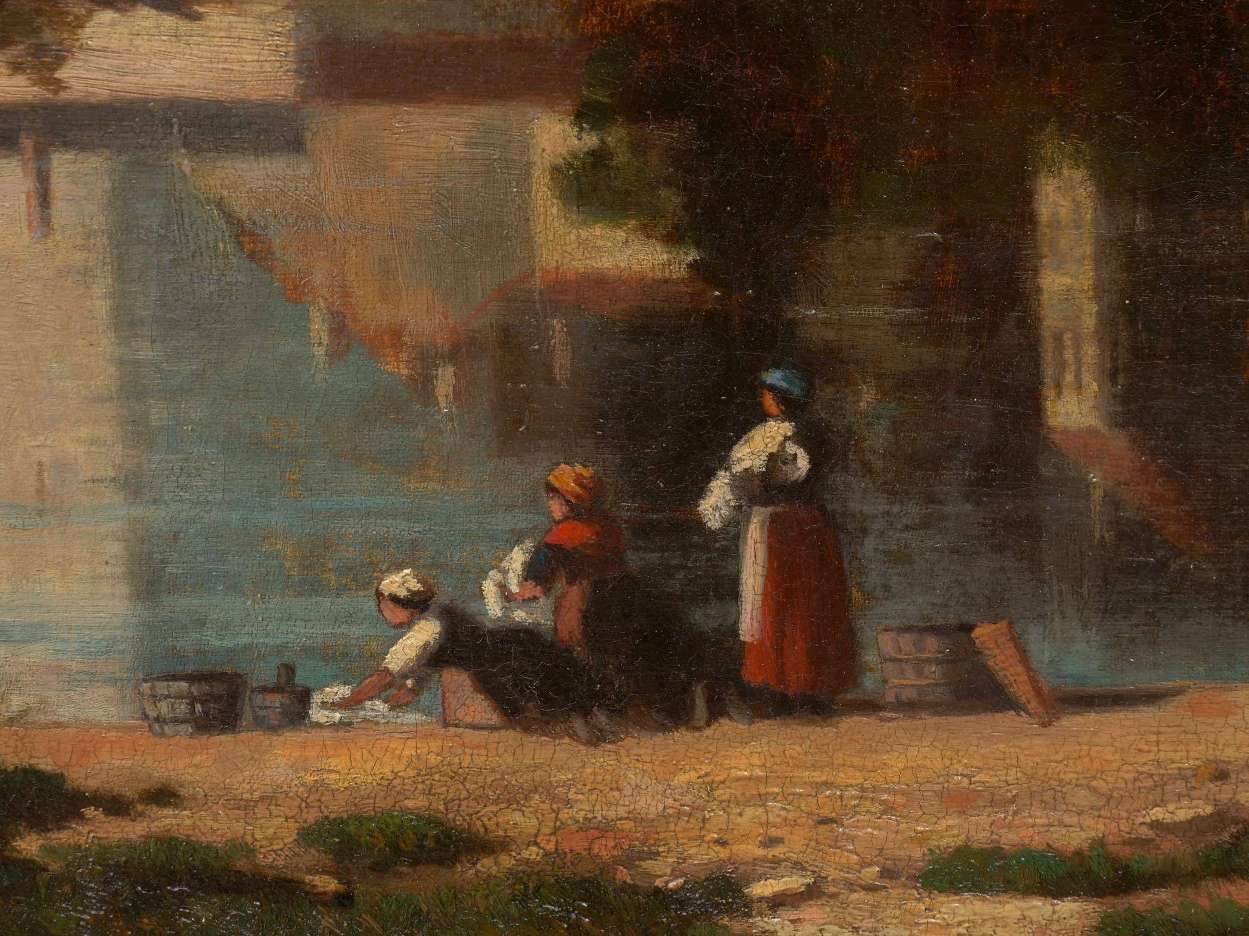 Lakeview 1868 American Landscape Painting By Frank Henry