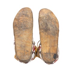 Lakota Sioux Beaded Moccasins
