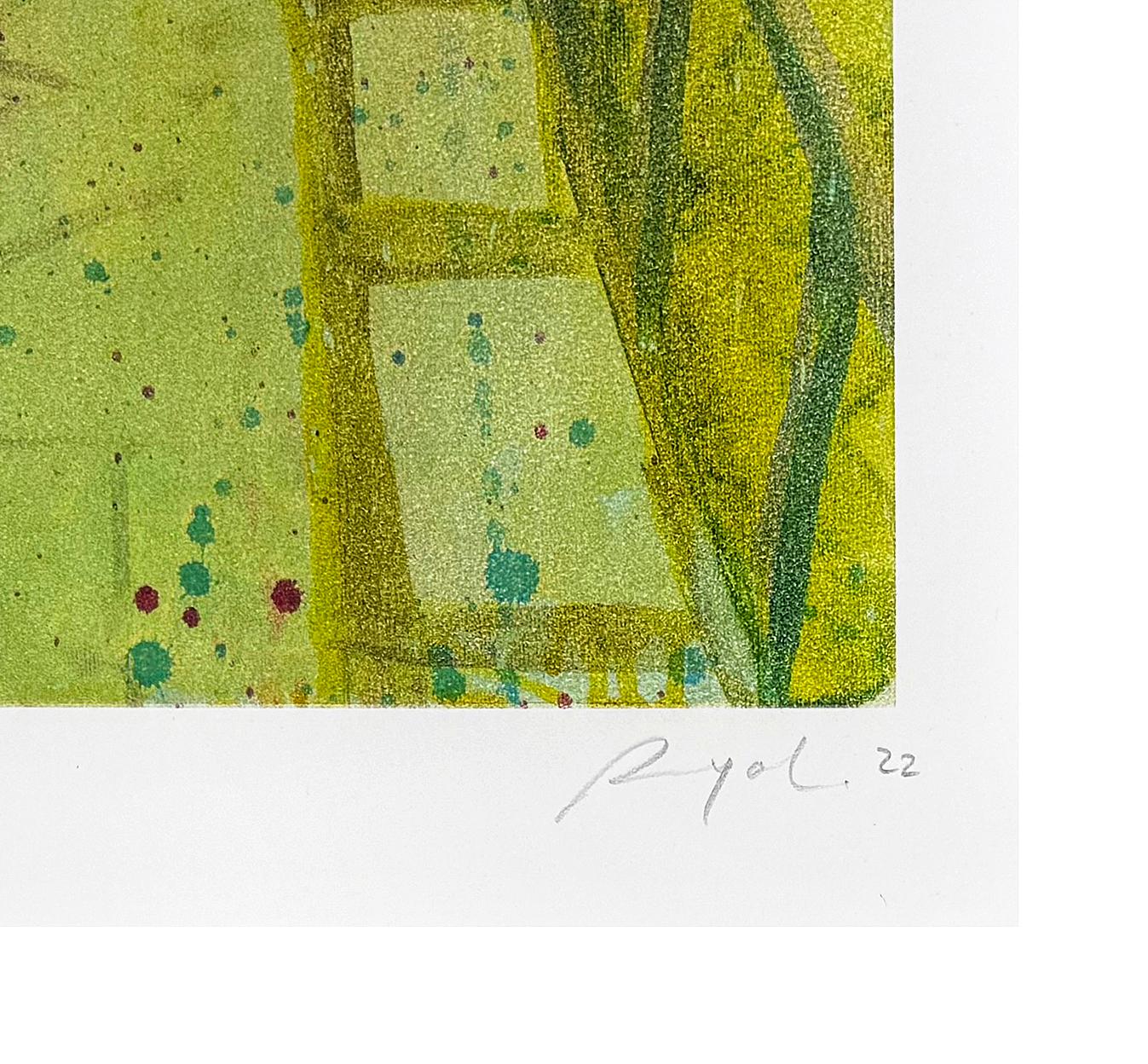 Dreamer (framed hand signed lithograph) - Print by Laksamana Ryo