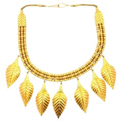 Collar Gargantilla Lalaoonis Vintage 156,30 Gramos Oro Amarillo 24 Kilates