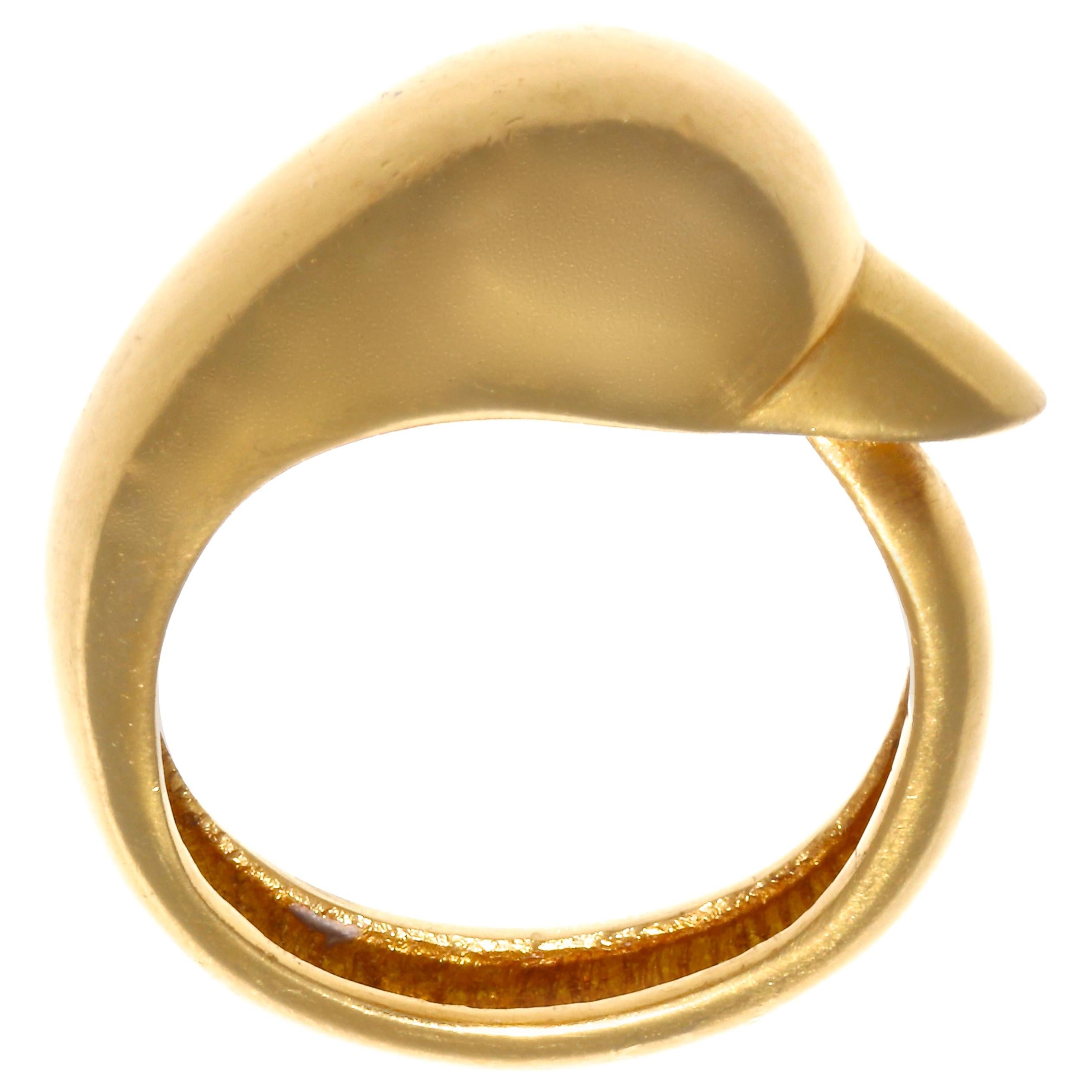 Lalaounis 18 Karat Gold Goose Ring
