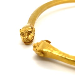 Lalaounis 18 Karat Yellow Gold Torque/Choker Necklace