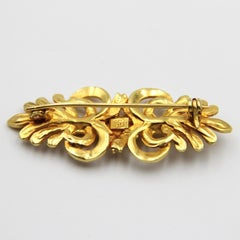 Lalaounis 18k Gold Brooch