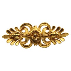 Lalaounis 18k Gold Brooch