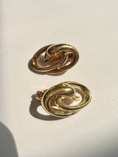 Lalaounis 18k Gold Goose Clip-on Earrings