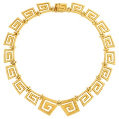 Lalaounis 18 Karat Greek Key Necklace