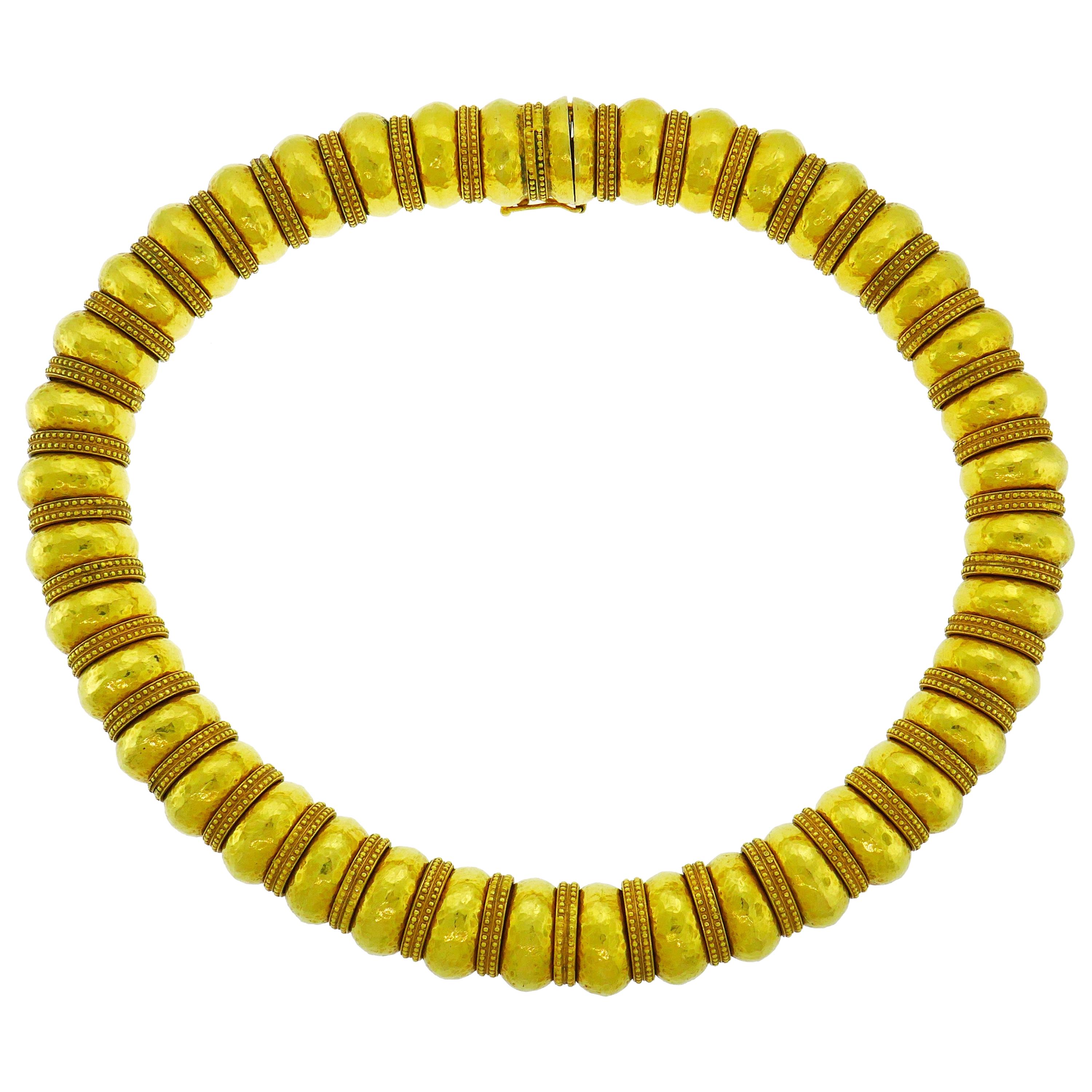 Lalaounis 22 Karat Yellow Gold Necklace