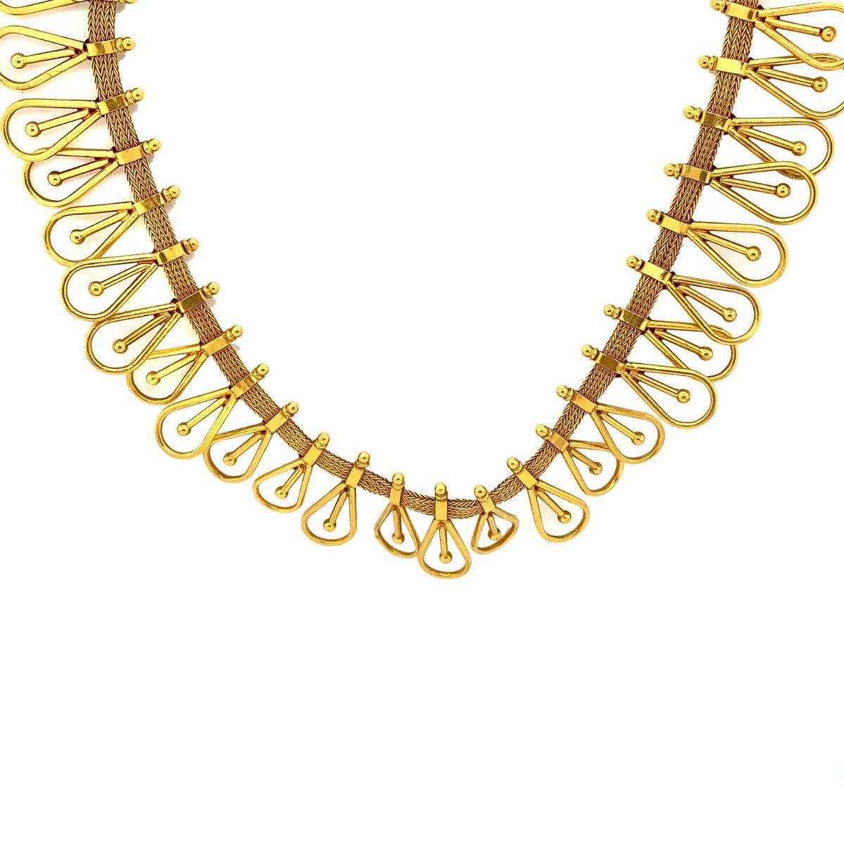 Women's Lalaounis 22 Karat Yellow Gold Necklace