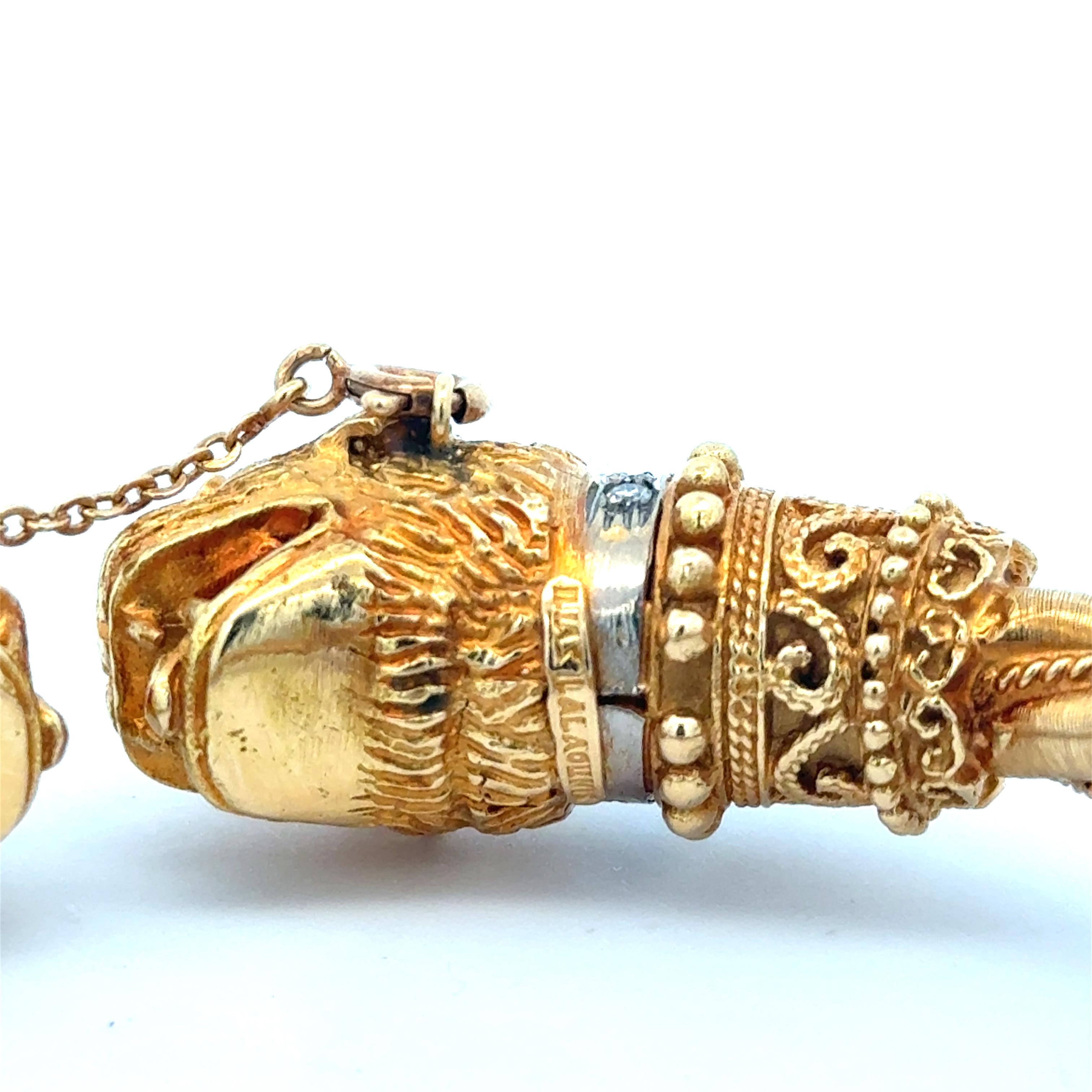 Lalaounis Chimere-Armband aus 18 Karat Gelbgold im Zustand „Hervorragend“ im Angebot in Dallas, TX