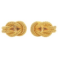 Lalaounis Gold Hercules Knot Cufflinks