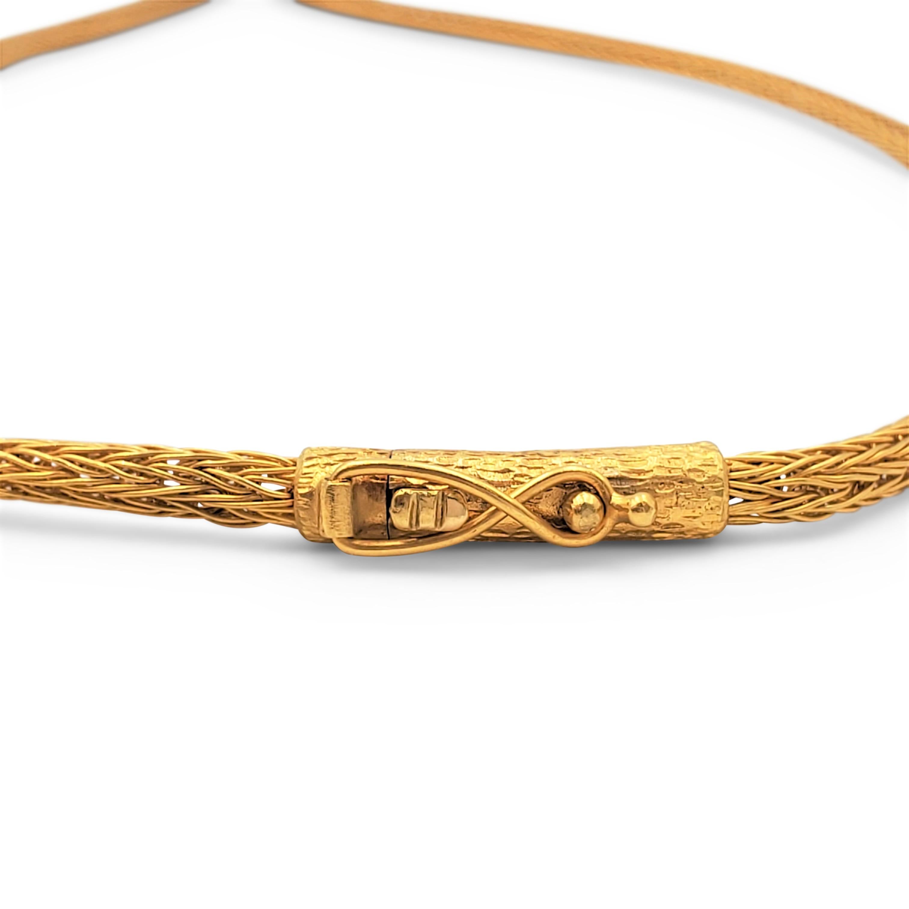 Women's Lalaounis Gold 'Hercules Knot' Lions Heads Lariat Necklace