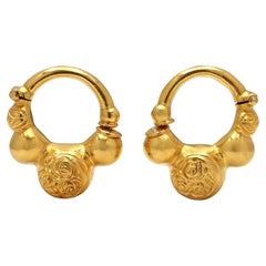 LALAoUNIS Gold Hoop Earrings