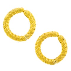 Lalaounis Gold Hoops
