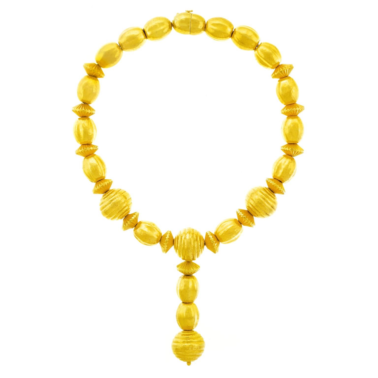 Lalaounis 22k Gold Necklace