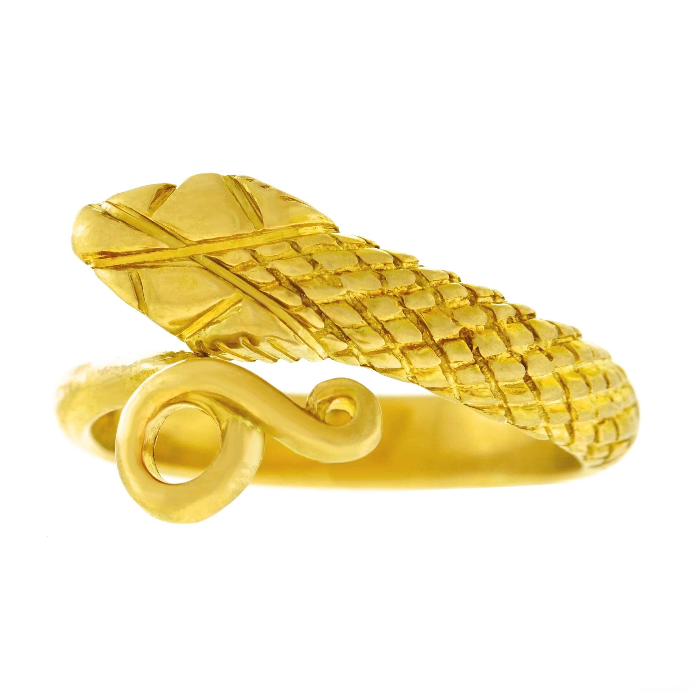 Lalaounis Gold Snake Ring 1