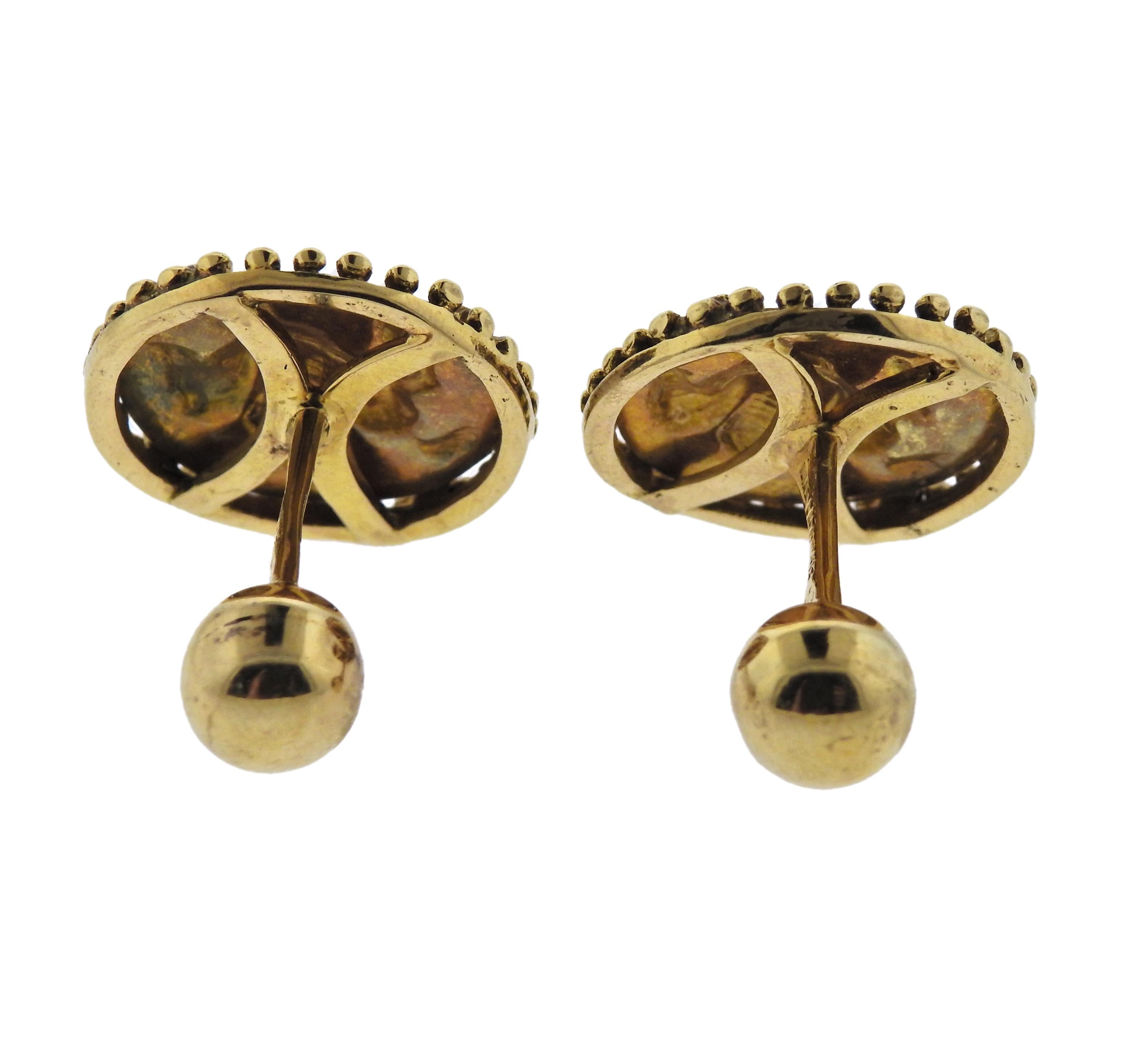 lalaounis cufflinks