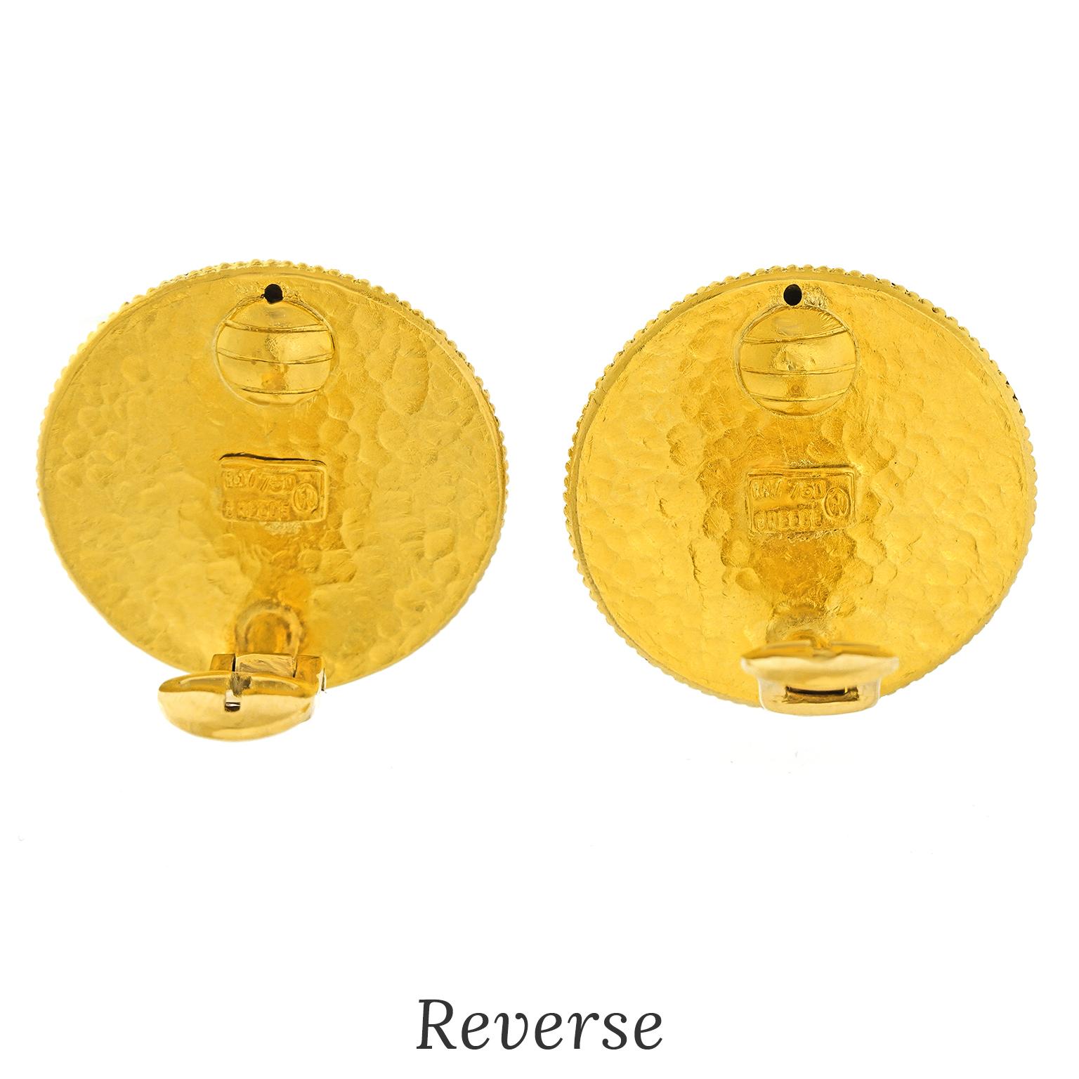 Lalaounis Hi-Karat Earrings For Sale 4