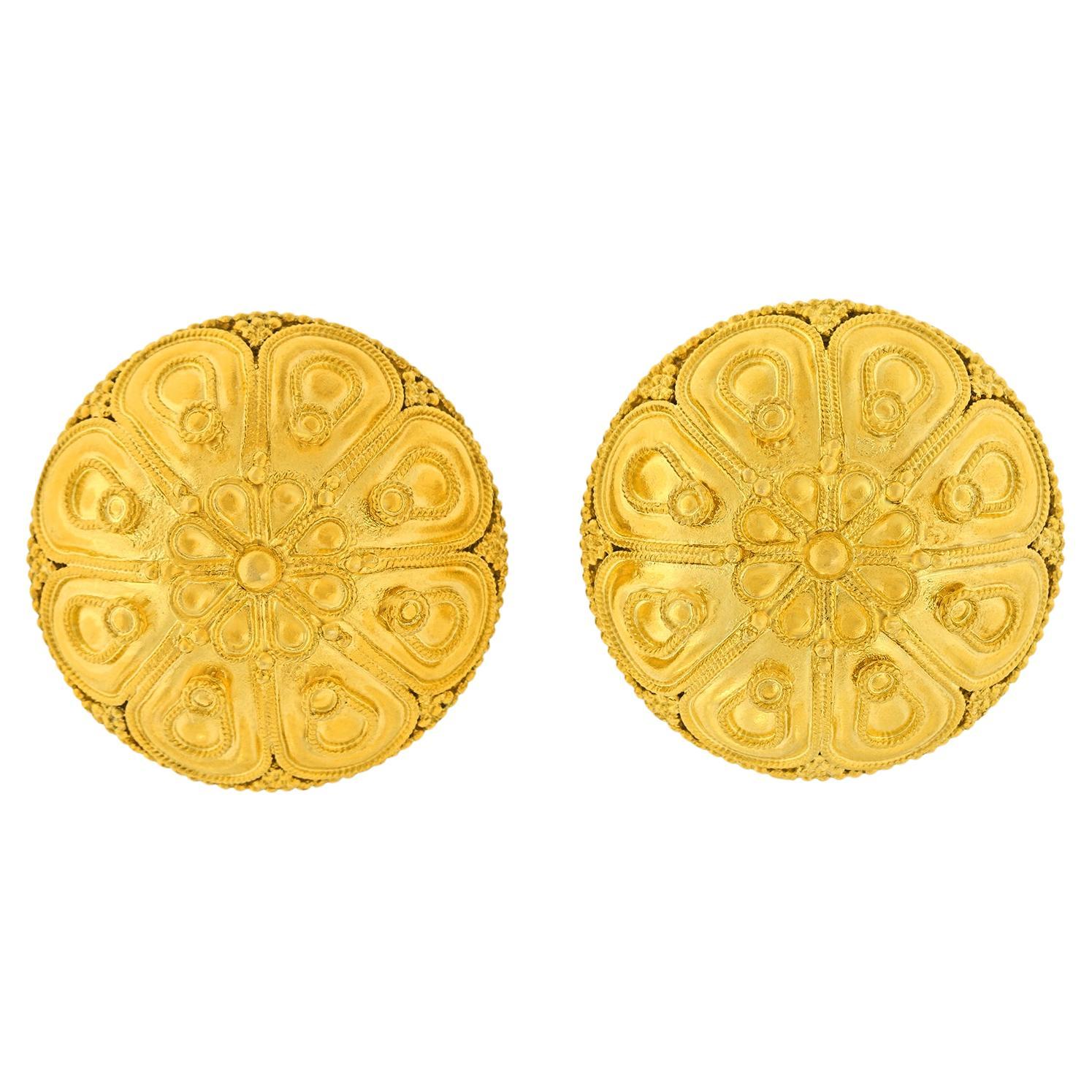 Lalaounis Hi-Karat Earrings