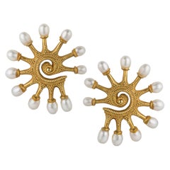 Medieval Clip-on Earrings