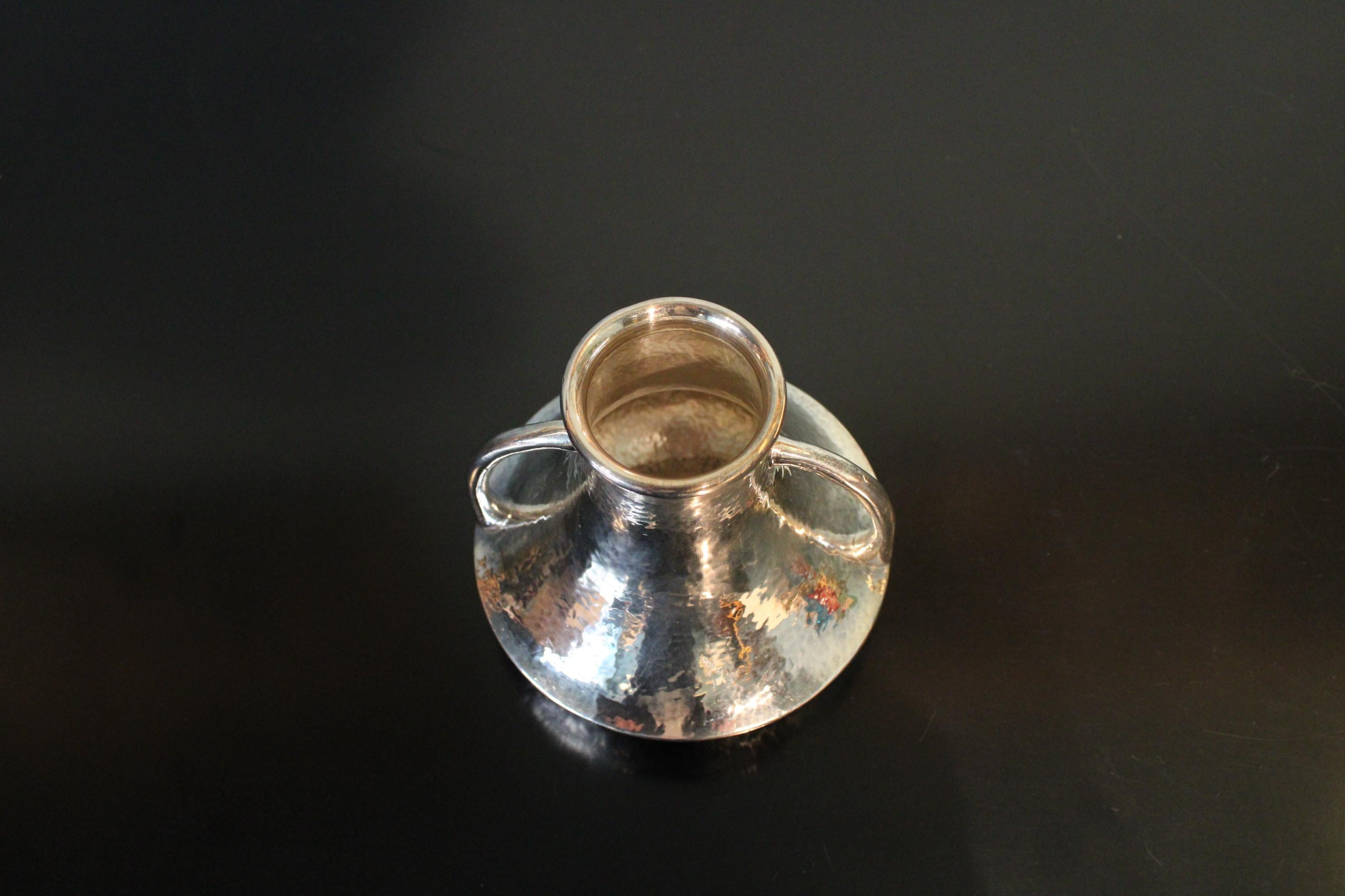 Lalaounis Silver Vase In Good Condition In Paris, FR