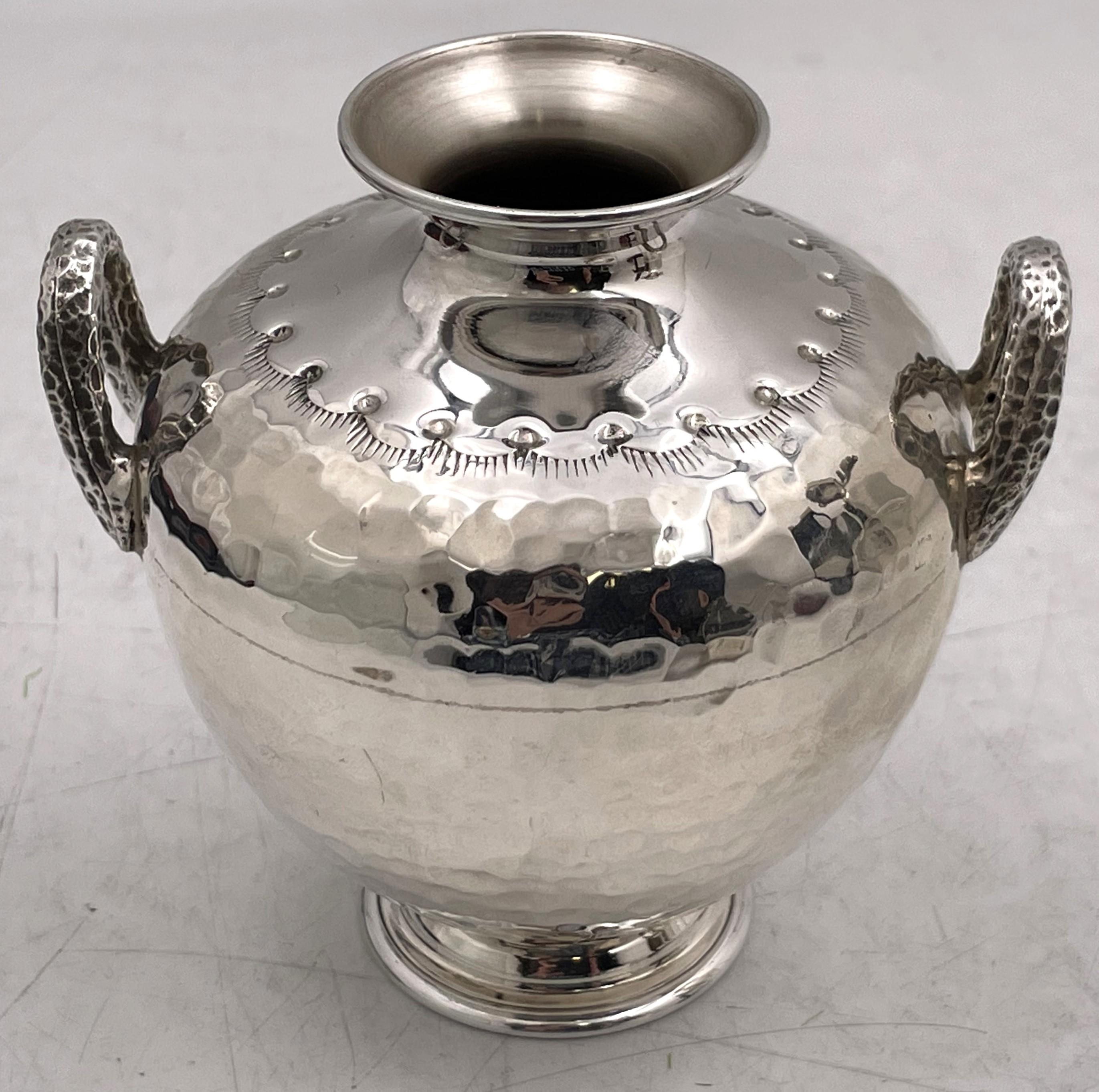 Vasi e ciotole ad anfora in stile classico greco Lalaounis in argento sterling in vendita 3