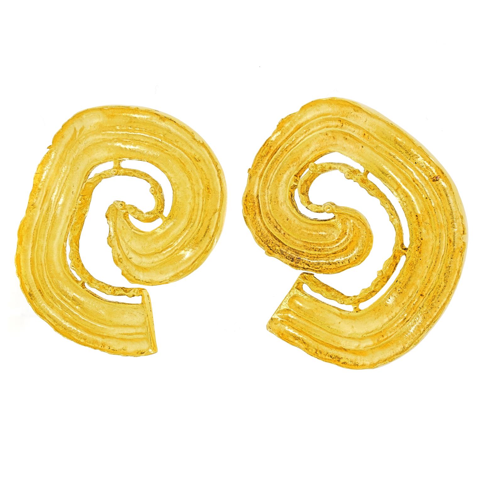 Modernista Orecchini a spirale Lalaounis in vendita