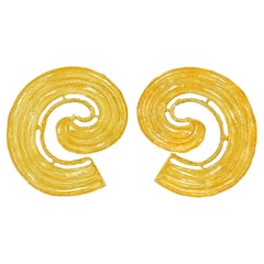 Lalaounis Swirl Earrings