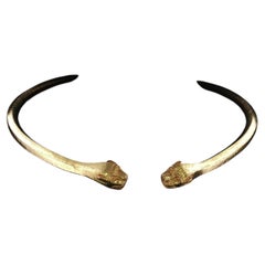 Lalaounis Vintage 18K Yellow Gold Collar Necklace 57.1 Grams