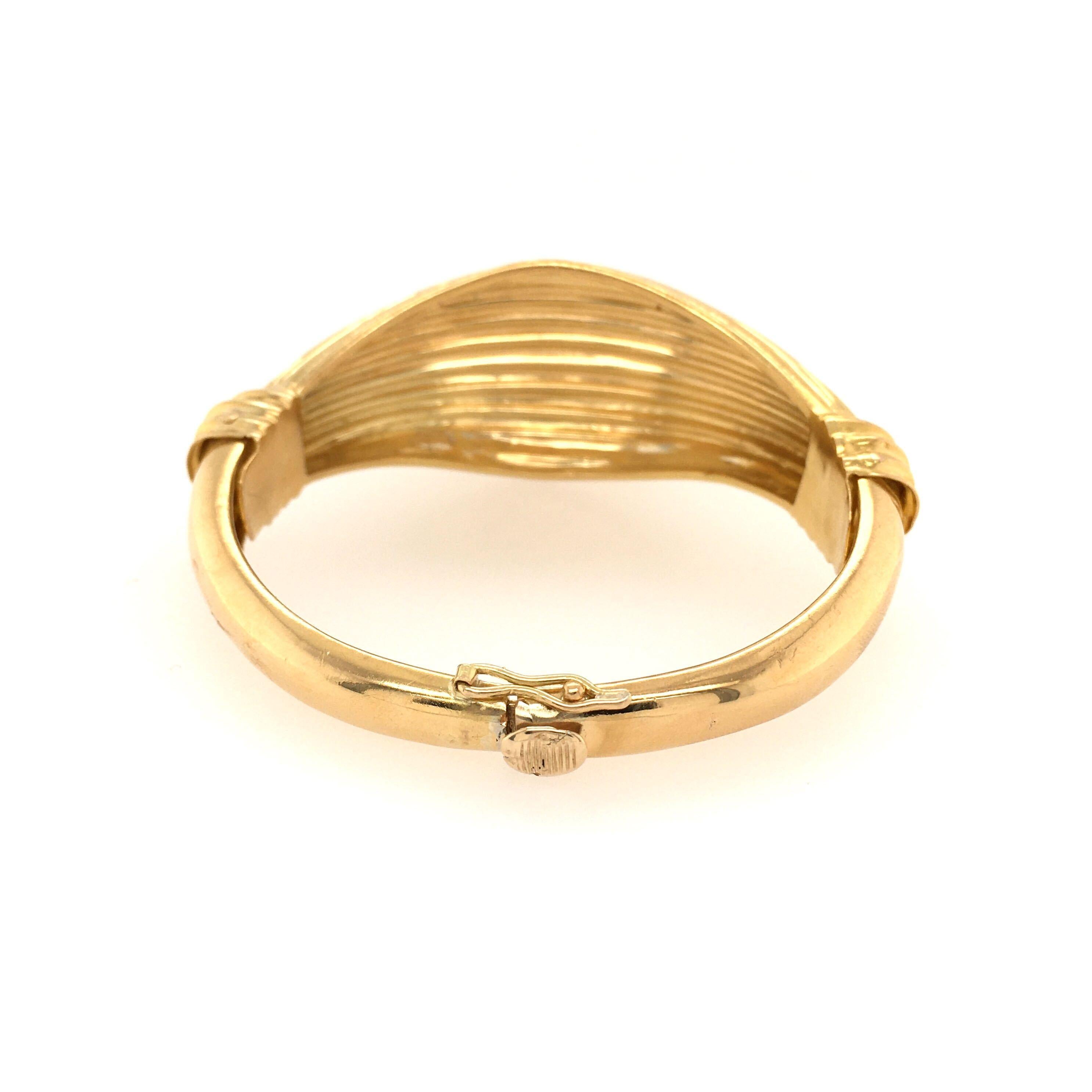 Lalaounis Yellow Gold Bracelet In Good Condition In New York, NY